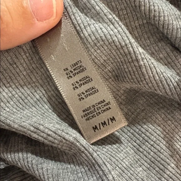 Skims Soft Lounge Long Slip Dress in Heather Grey SZ M EUC - Picture 4 of 5